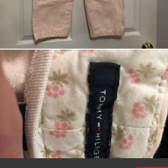 Tommy Hilfiger Straight Leg Cropped Chino Pants - Picture 3 of 3